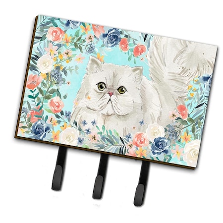 Carolines Treasures Persian Spring Flowers Leash or Key Holder CK3394TH68